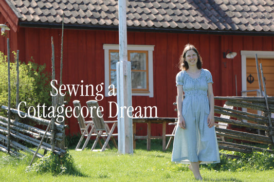 En Cottagecore-dröm i Natursagas rutiga tyg