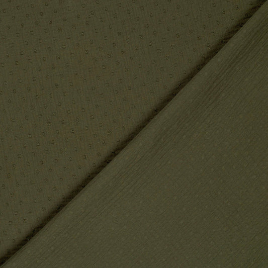 Enfärgad Muslin 'Woodland Green'