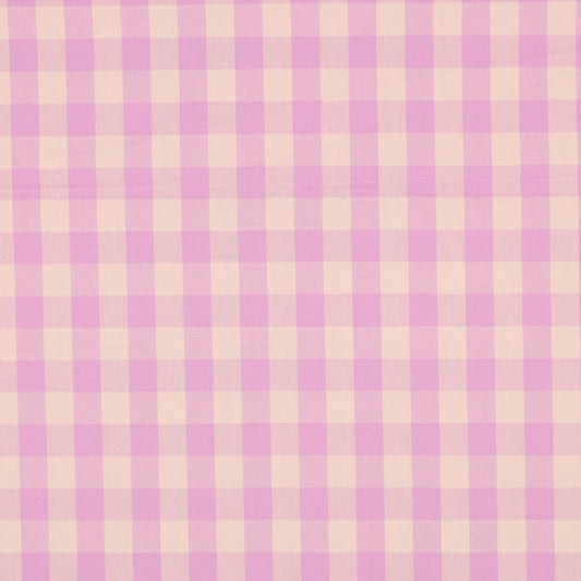 Checkered Woven Big 'Peach & Rose'