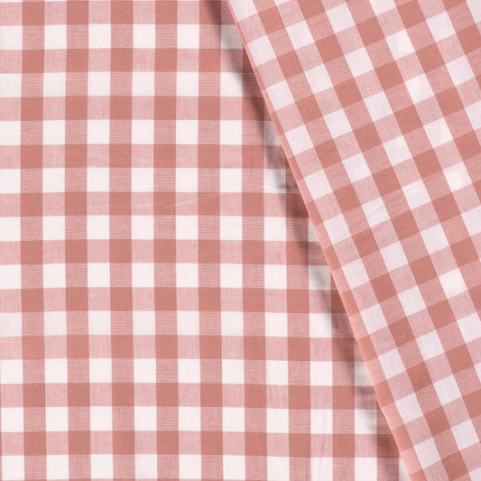 Checkered Woven Big 'Rose'