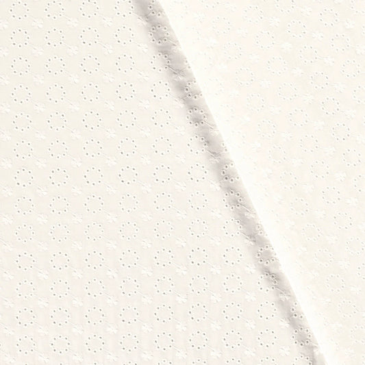 Broderad Vävd 'Blomsterkrans'