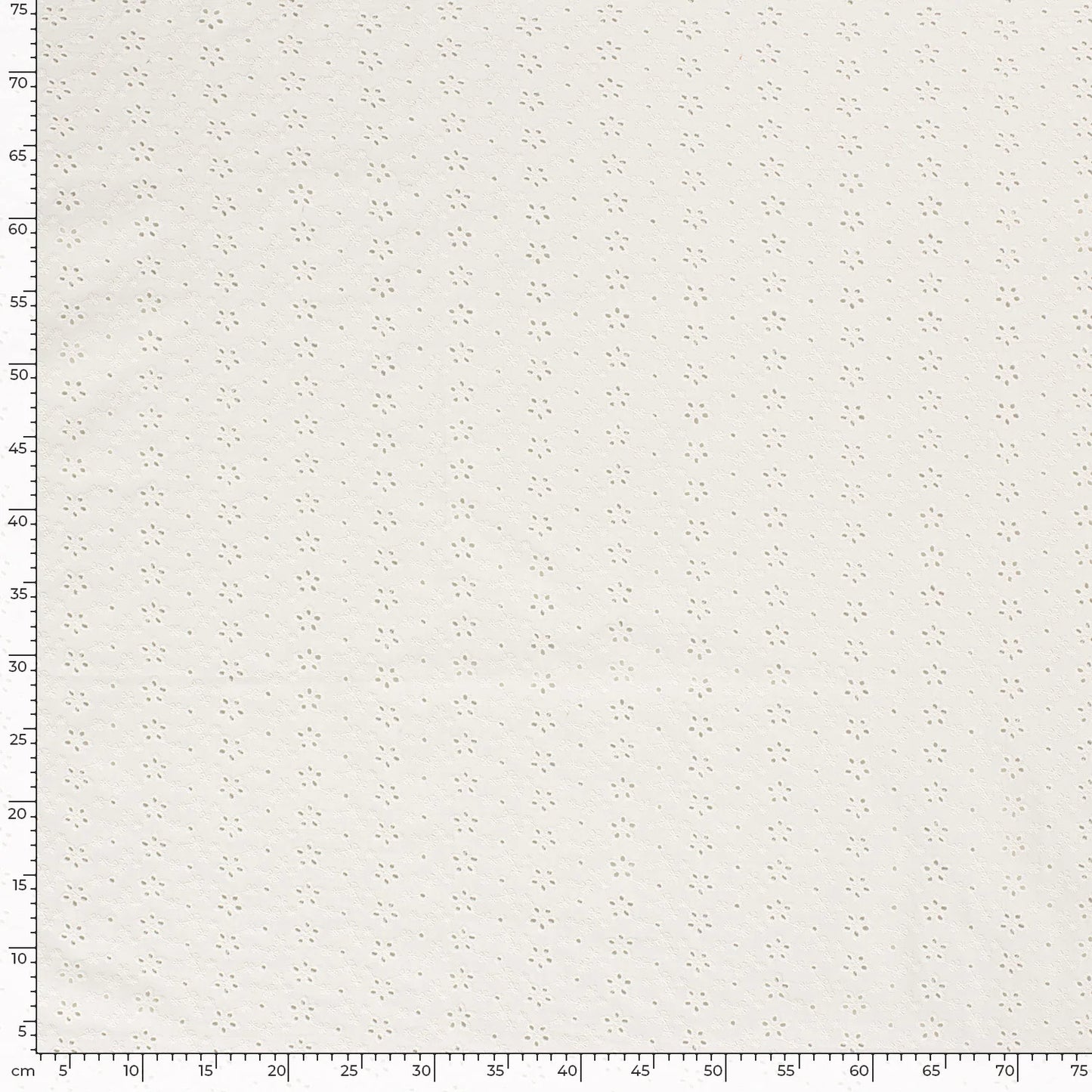 Broderad Vävd 'Blomma'