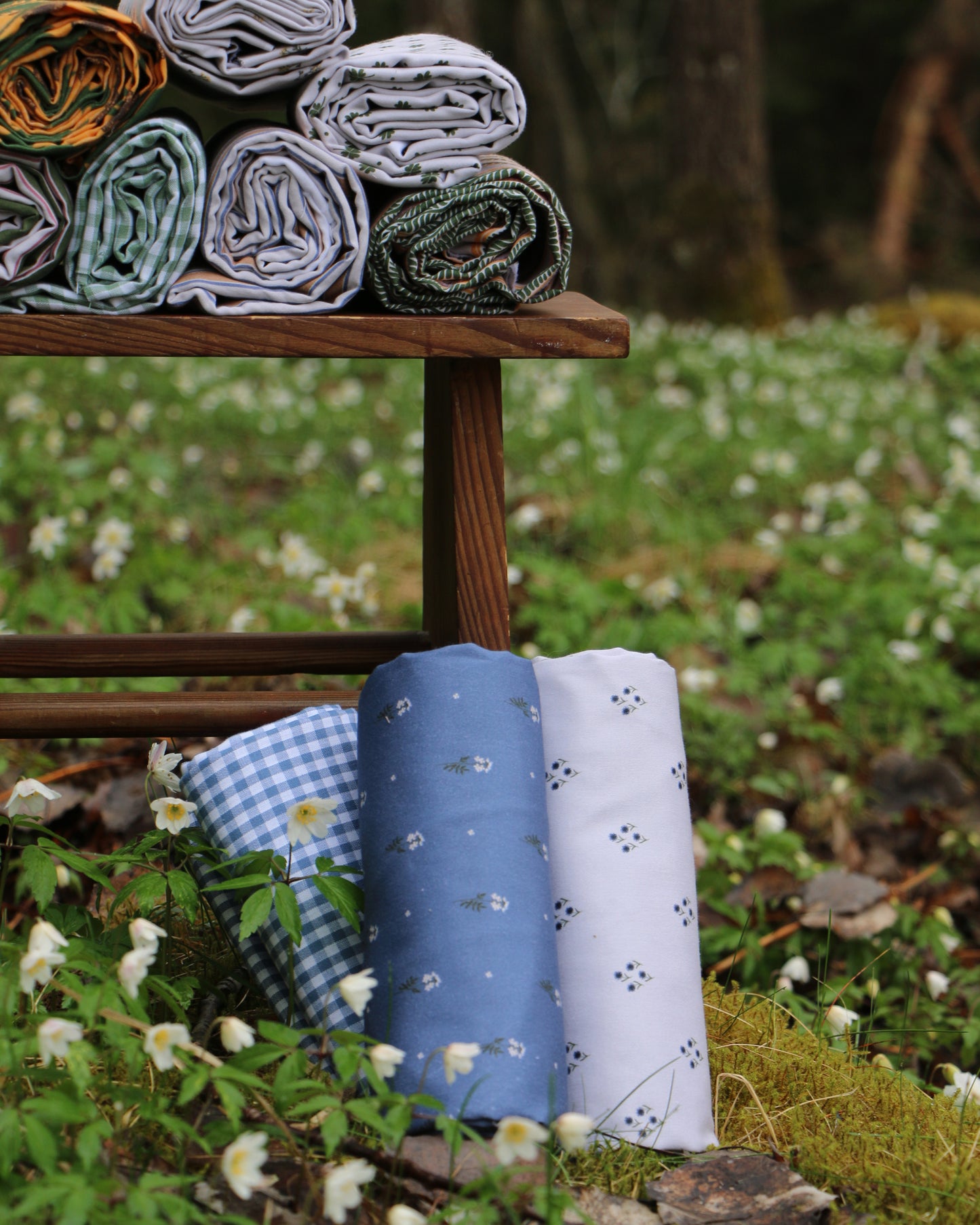 Vävd Rölleka 'Cloudy Blue'