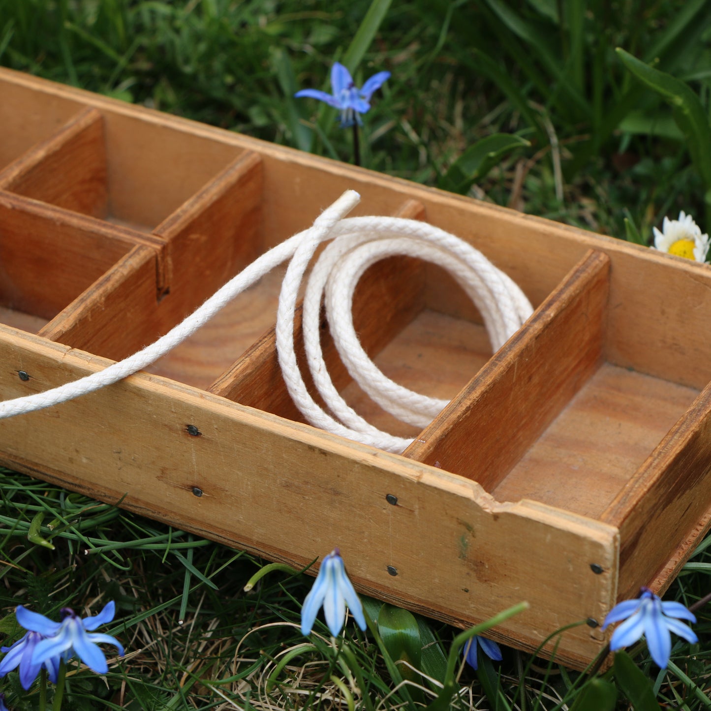 Anoraksnodd 4 mm 'Creme'