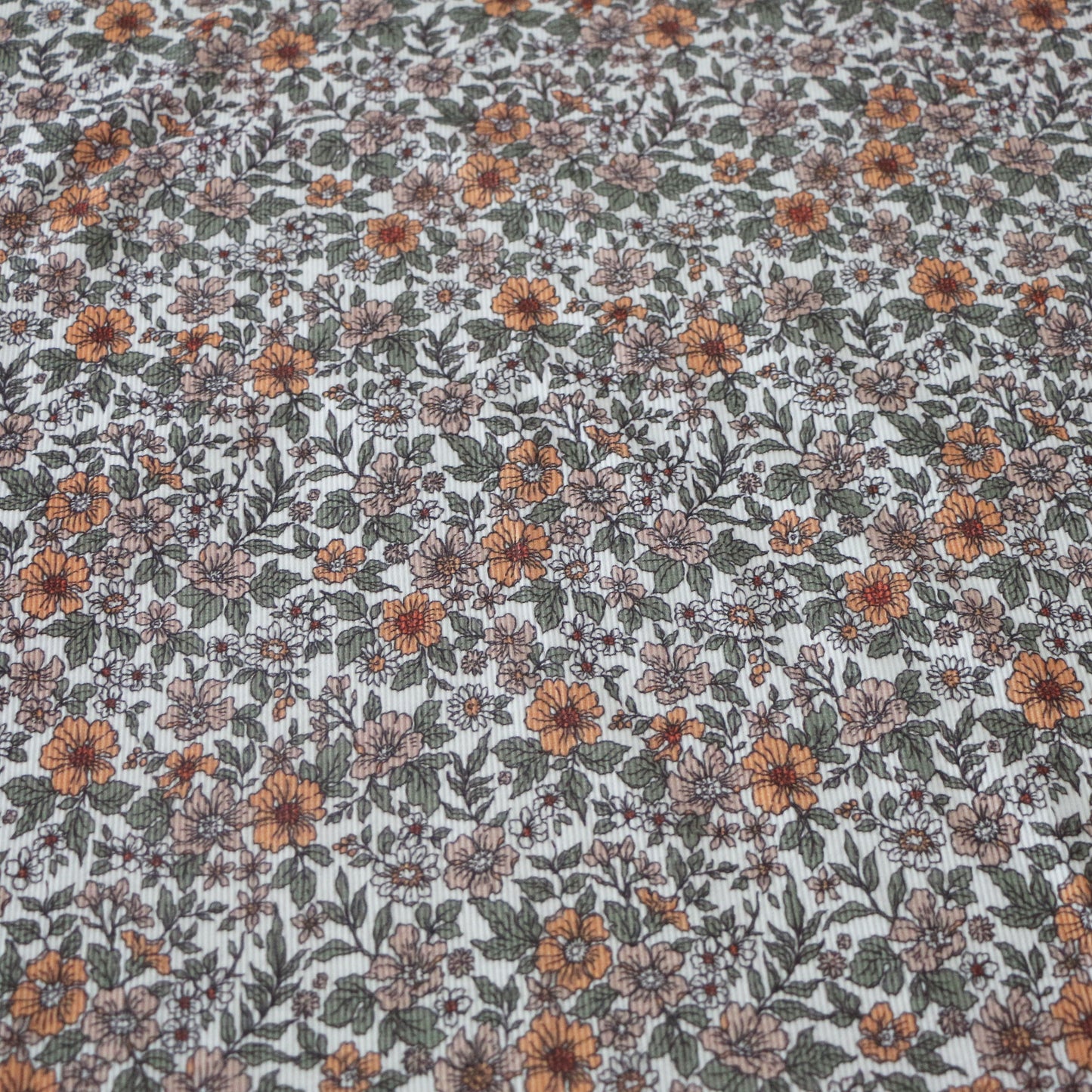 Ribbed Knit Retromix 'Creme'