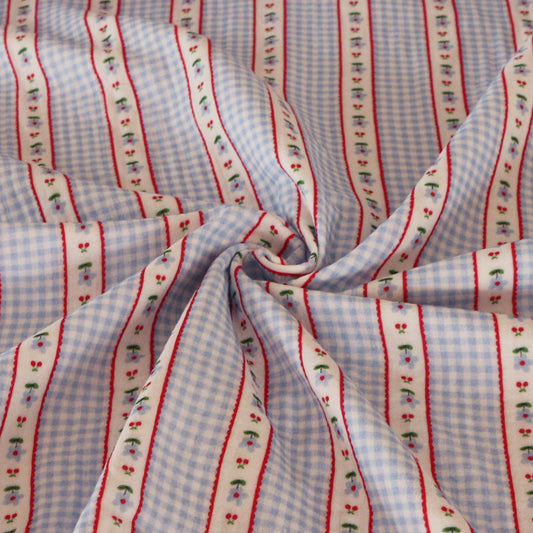 Muslin Cottage 'Light Blue'