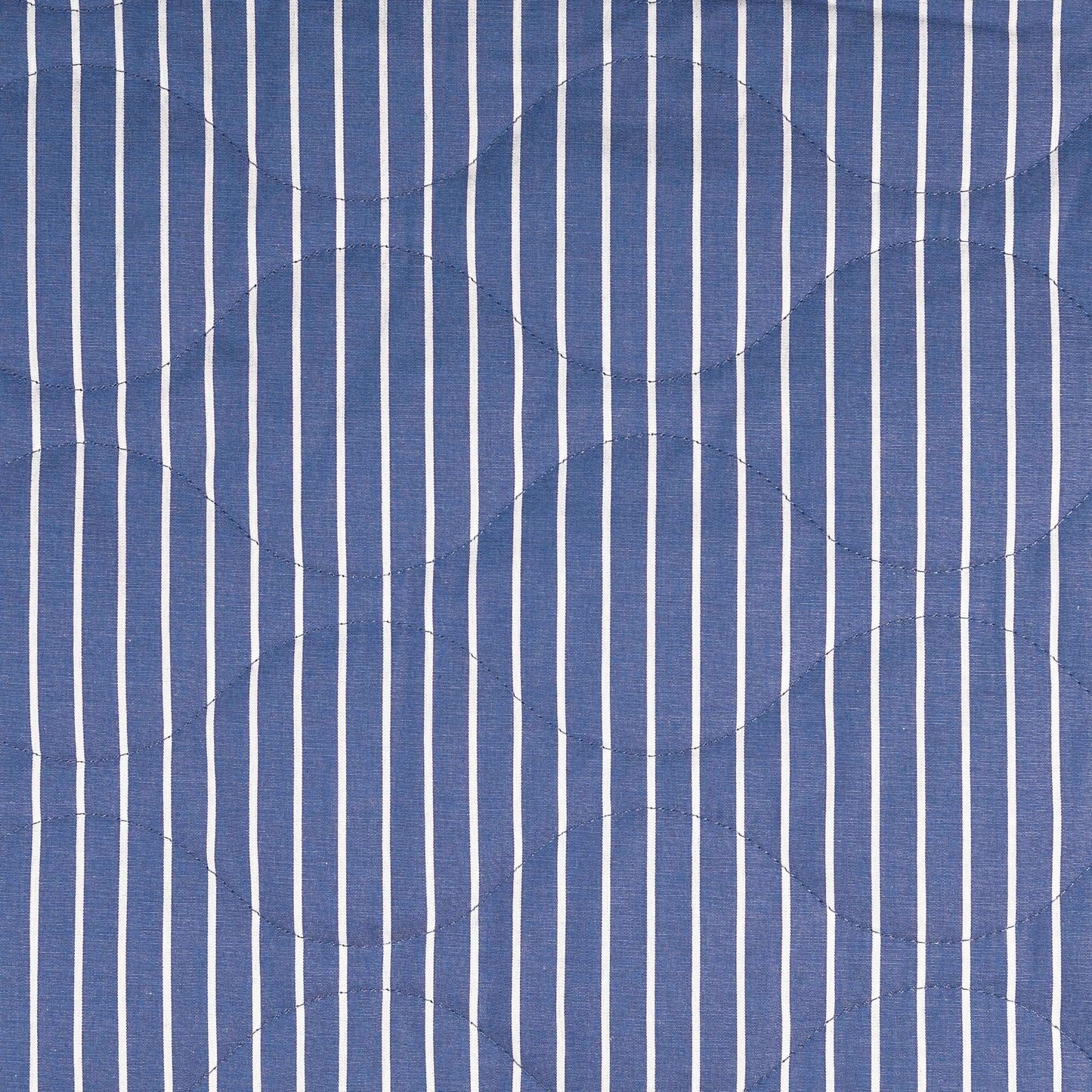 Steppstoff Streifen 'Blau'