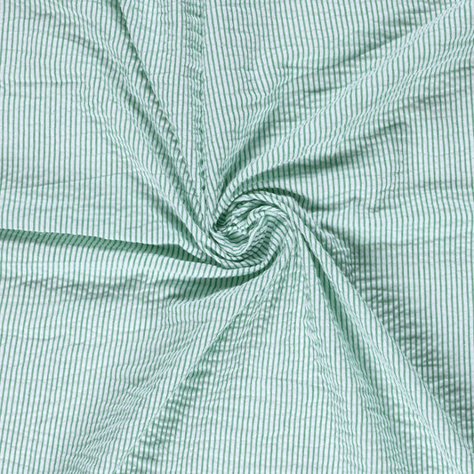 Seersucker Stripes 'green'