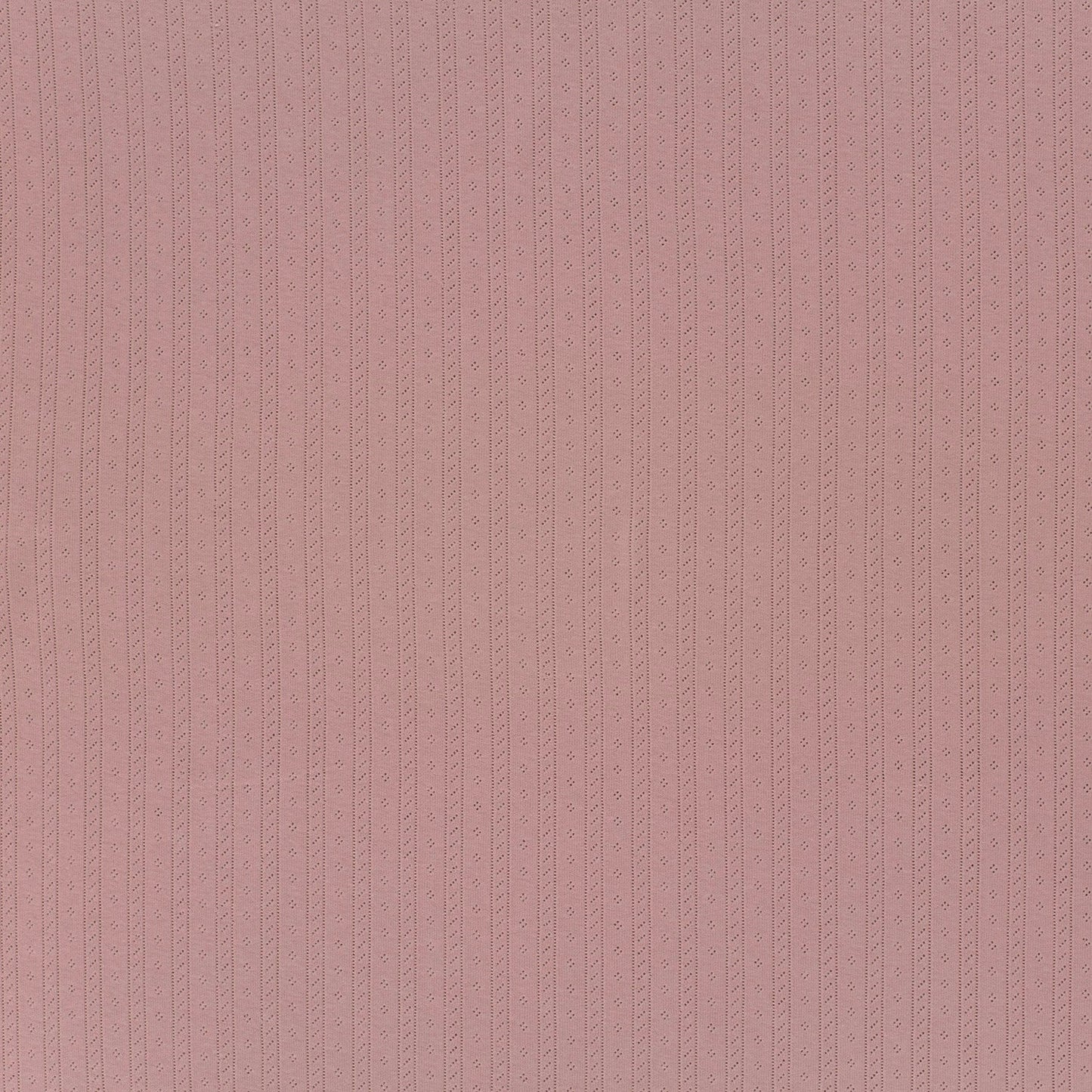 Pointelle Trikå Randig 'Rose'