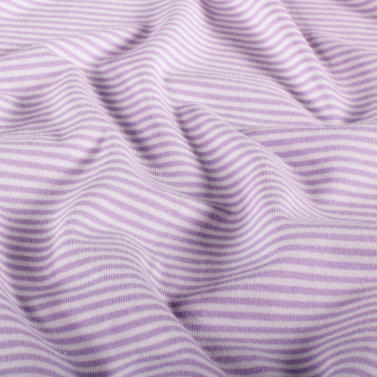 Randig Trikå 'Lila'