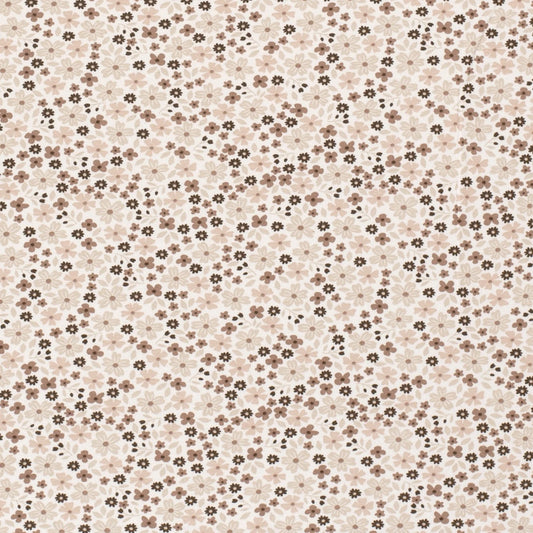 Trikå Blommor Nostalgi 'Creme'