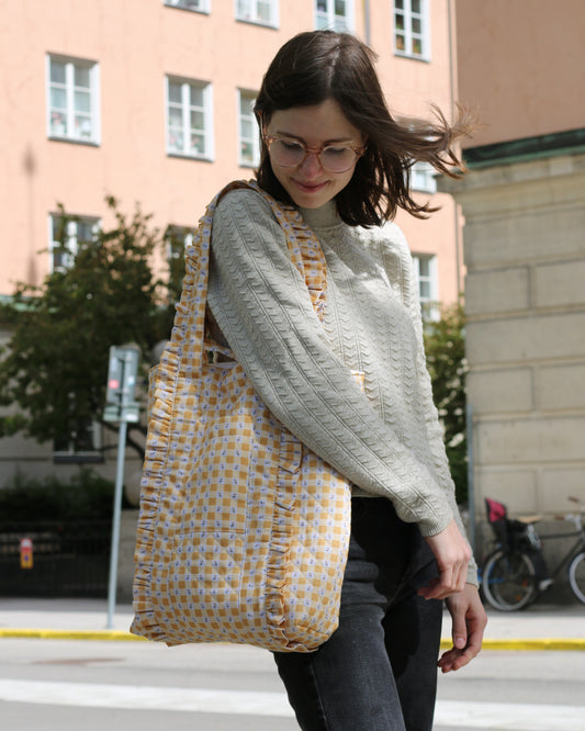 Daisy Day Bag - PDF symönster (på engelska)