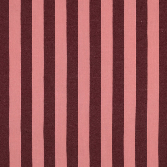 Randig Vävd 'Aubergine & Light Pink'