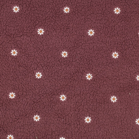 Teddy Broderade Blommor 'Dark Rose'