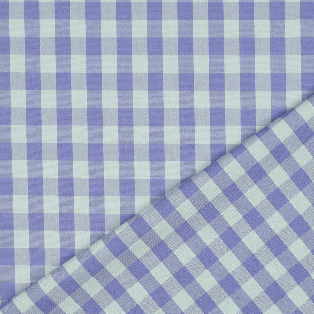 Checkered Woven Big 'Mint & Blue'