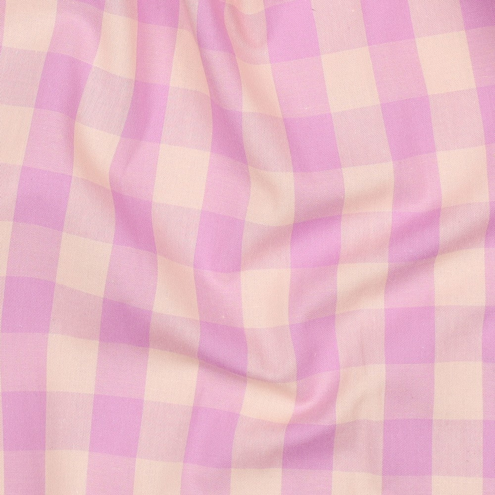 Rutig Vävd Stor 'Peach & Rose'