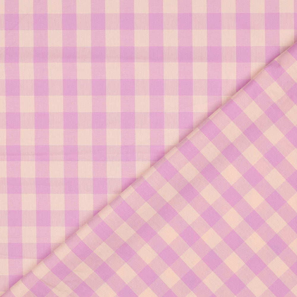 Rutig Vävd Stor 'Peach & Rose'
