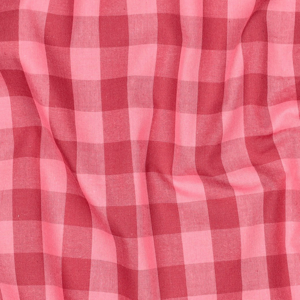 Checkered Woven Big 'Pink'