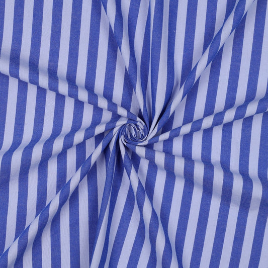Striped Woven 'Dark Blue & Light Blue'