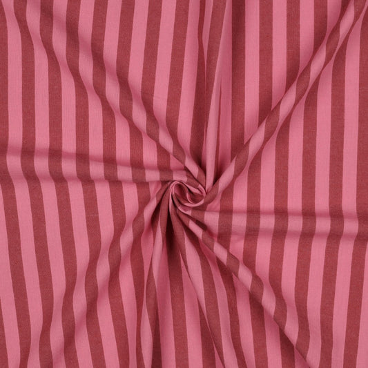 Striped Woven 'Dark Rose & Pink'