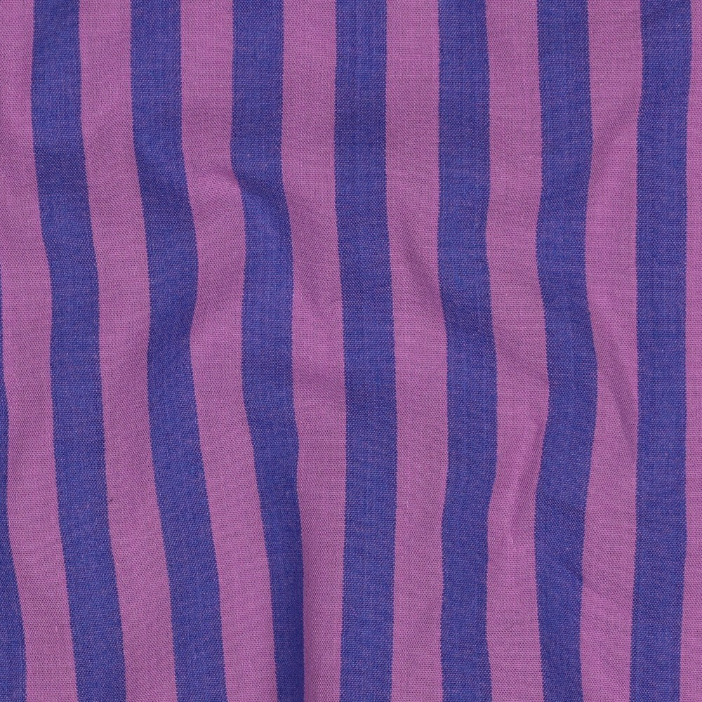 Randig Vävd 'Dark Blue & Rose'