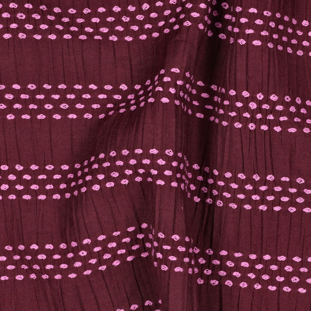 Vävd Dobby Jacquard 'Wine'