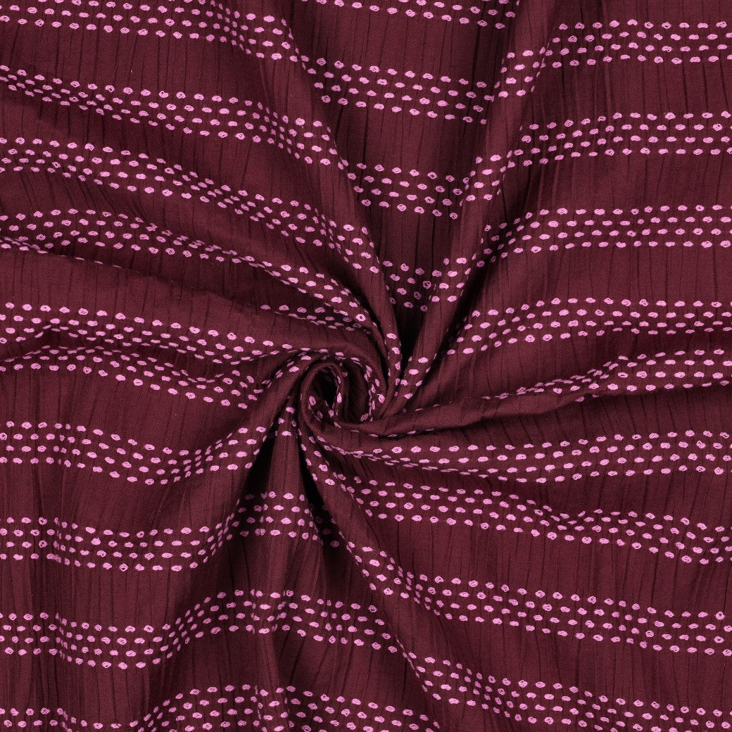 Vävd Dobby Jacquard 'Wine'