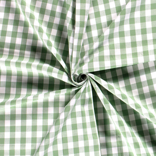 Checkered Woven Big 'Dark Mint'