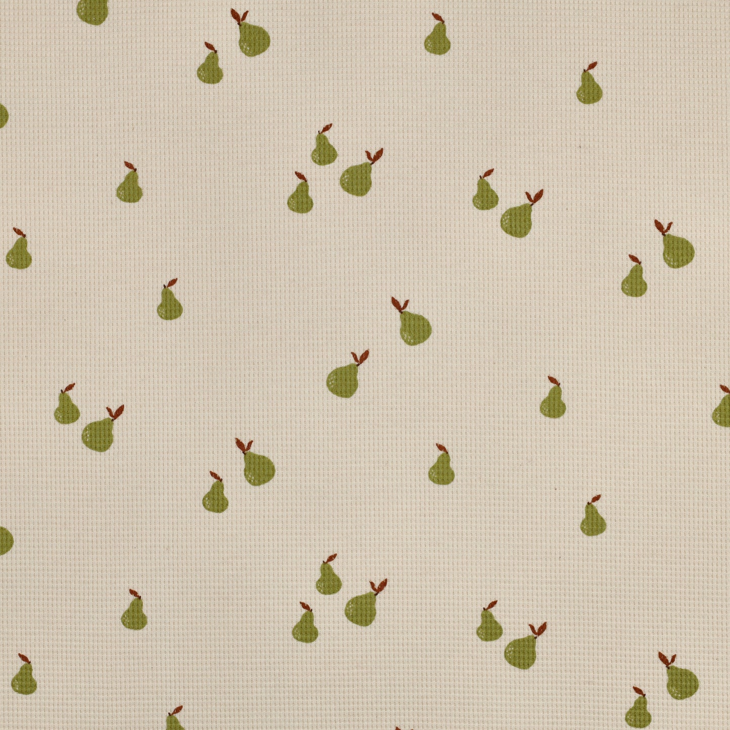Waffel Jersey Birne 'Nature'