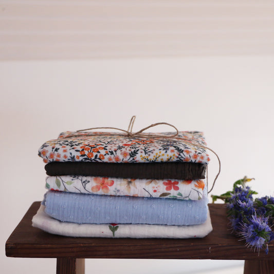 Bundle 1: Double Gauze – Remnant Bundle (Total length: 2,45 m)