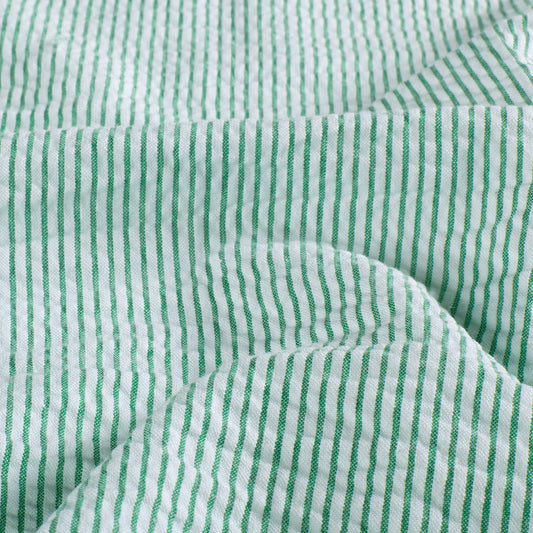 Seersucker Stripes 'green'