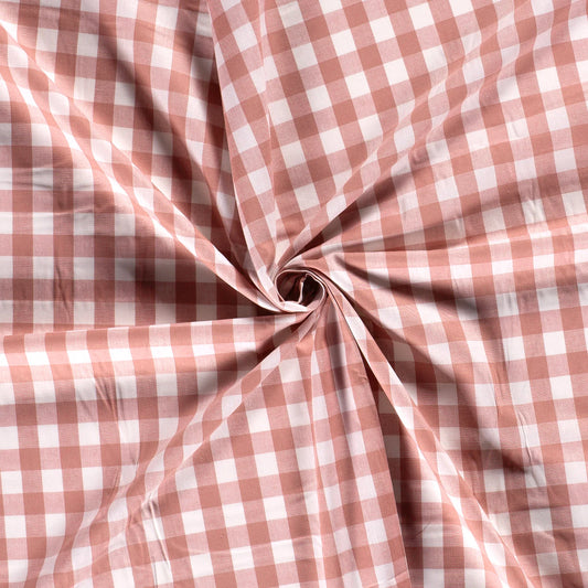 Checkered Woven Big 'Rose'