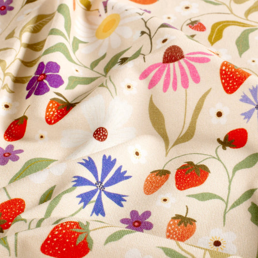 French Terry Summer 'Vanilla'