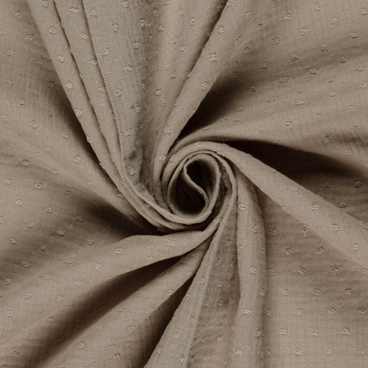 Enfärgad Muslin 'Beige' 1,2 m PreCut