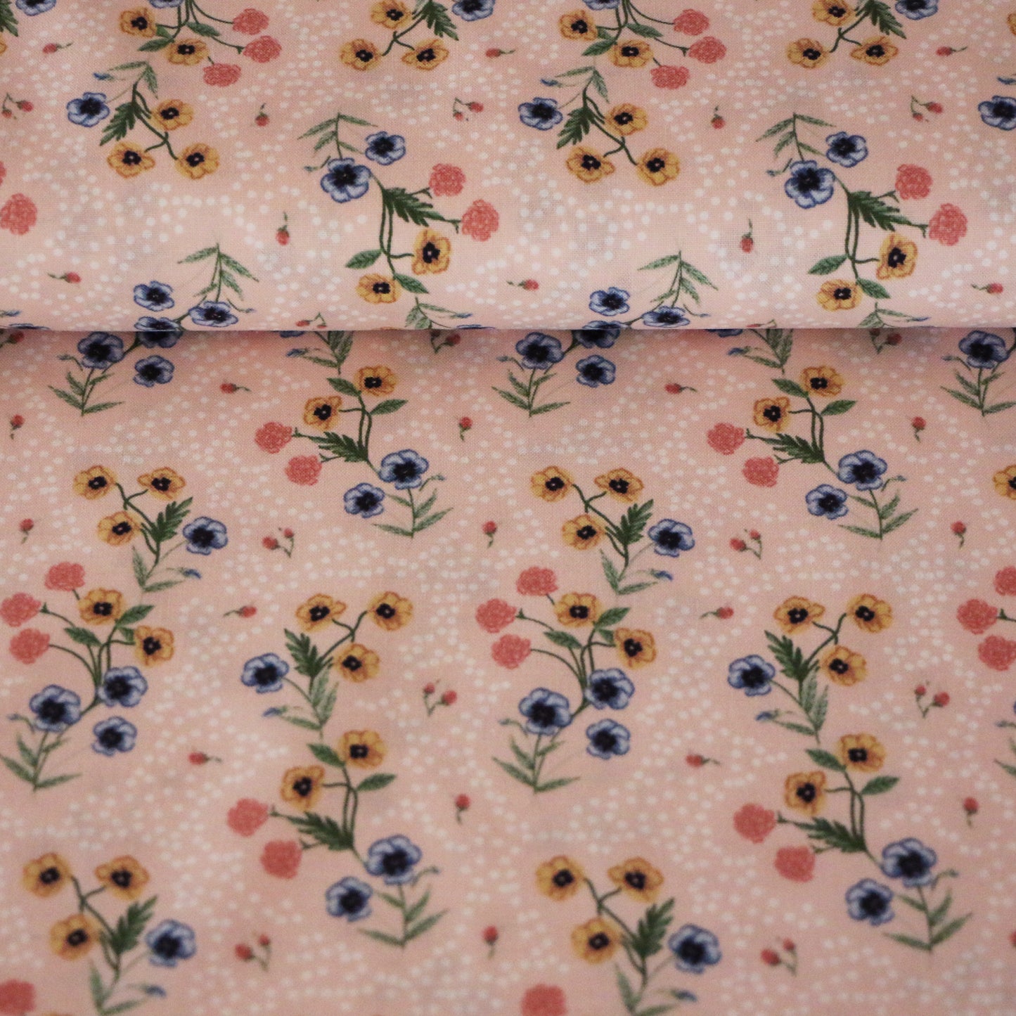Vävd Blombukett 'Light pink'