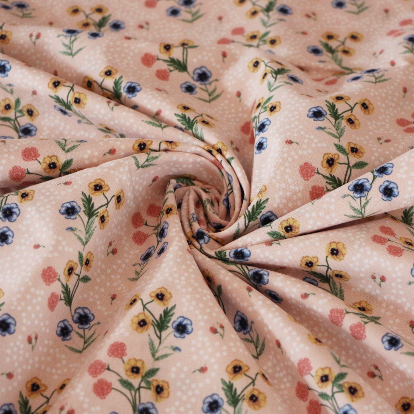 Vävd Blombukett 'Light pink'