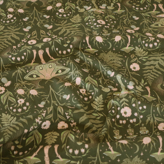 Vävd Skogens Hemligheter 'Olive Green'