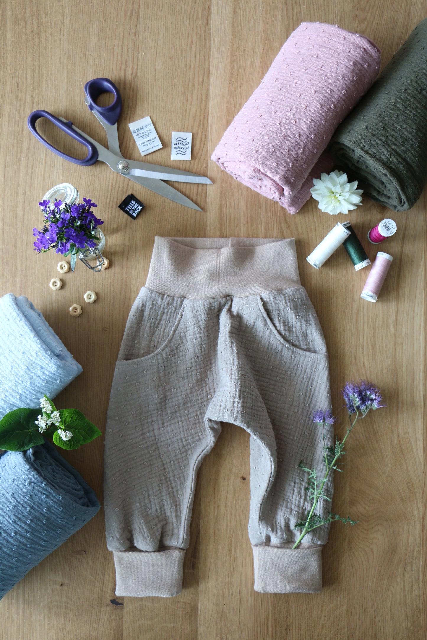 Double Gauze 'Beige'