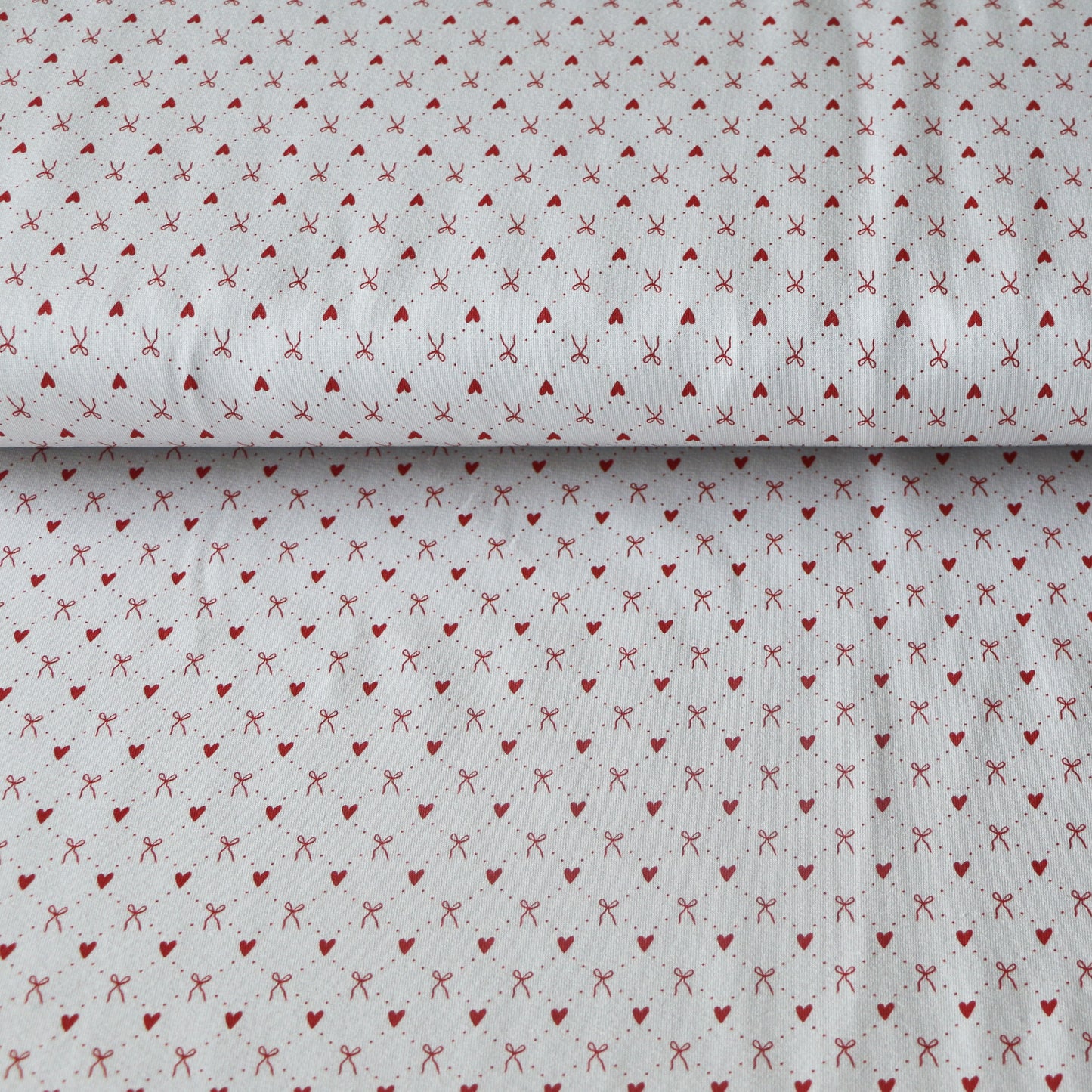 Jersey Jul 'Creme & Red' 