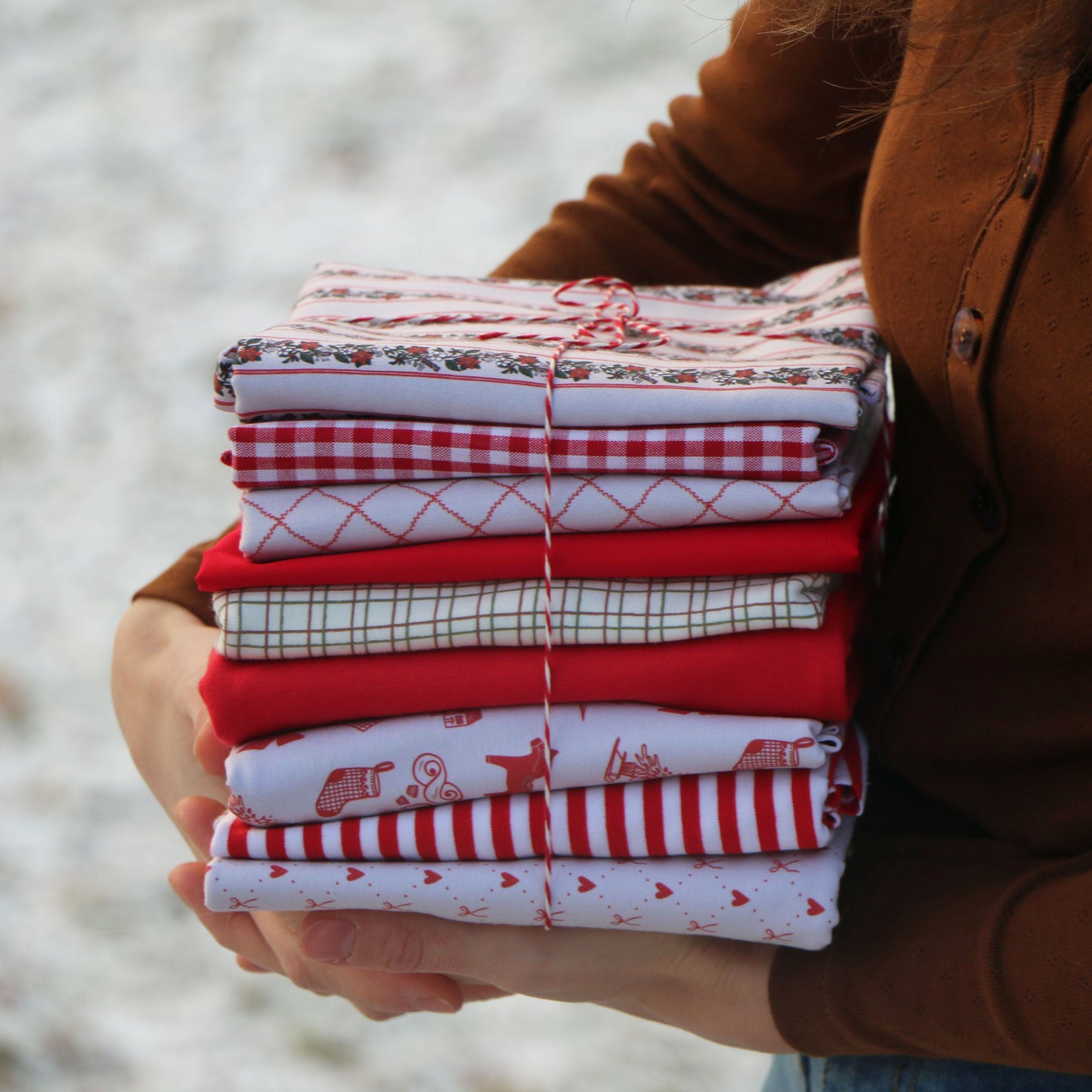 Checkered Jersey 'Green & Brown'