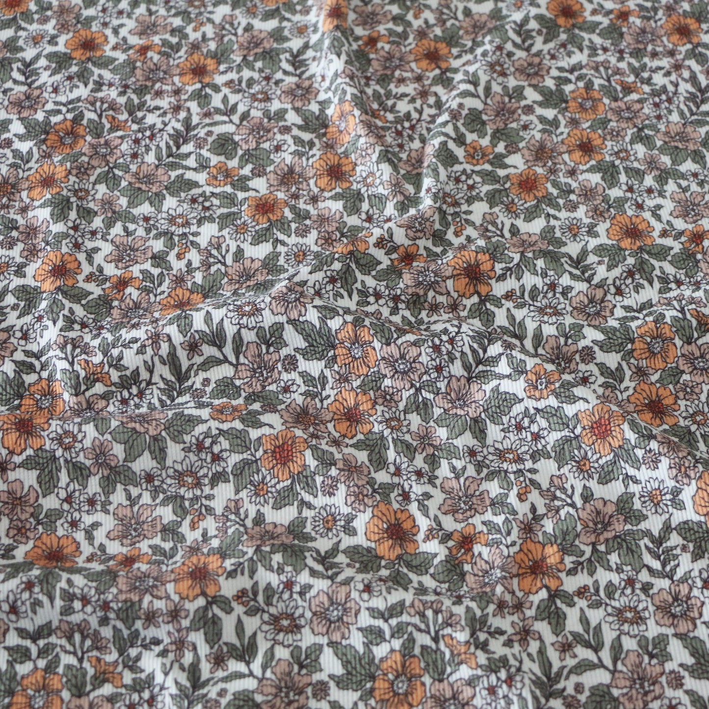 Ribbed Knit Retromix 'Creme'