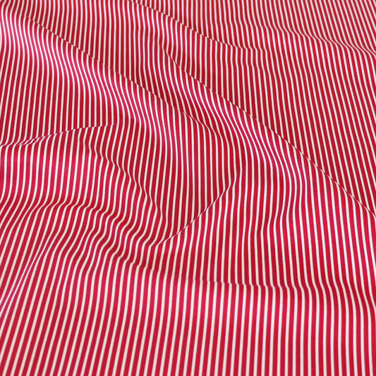 Gewebter Stoff Streifen 'Red'