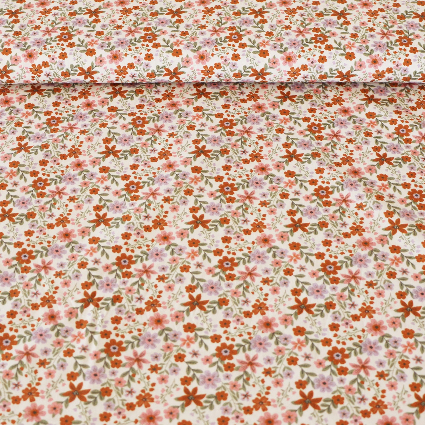 Vävd Blomsteräng 'White'