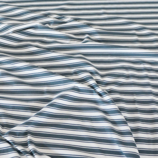 Striped Jersey Retro 'Blue'