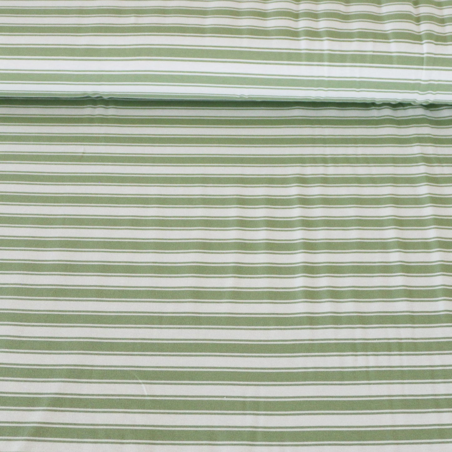 Gestreifter Jersey Retro 'Light Green'