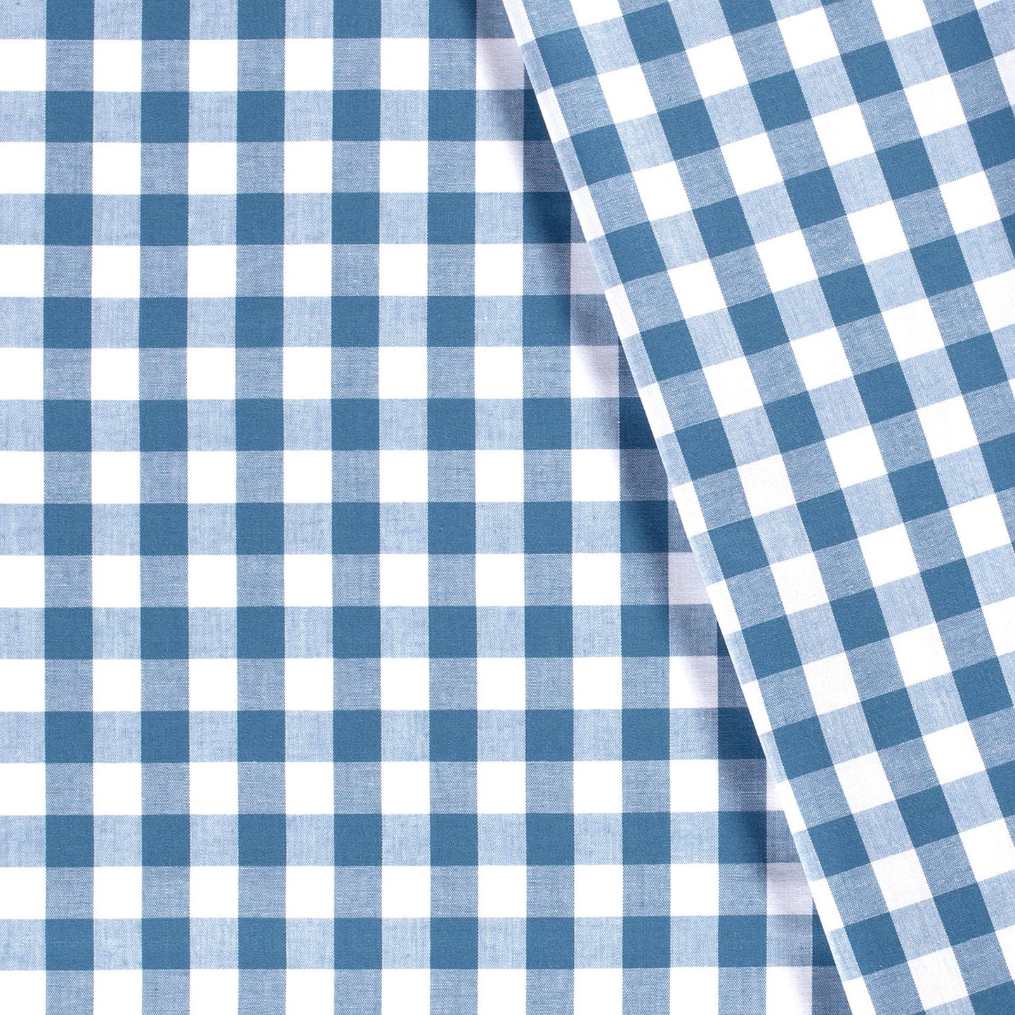 Rutig Vävd Stor 'Cloudy Blue'