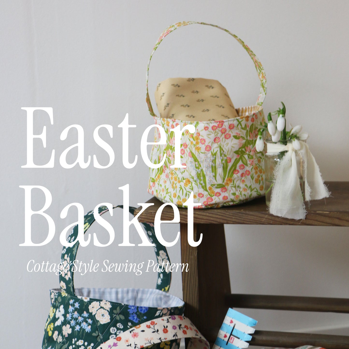 Osterkörbchen - PDF Schnittmuster 